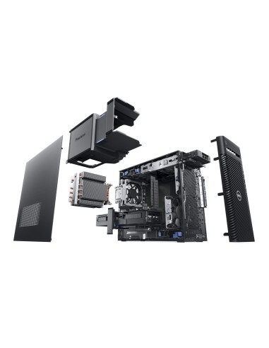 PC, DELL, Precision, 3680 Tower, Tower, CPU Core i9, i9-14900K, 3200 MHz, RAM 32GB, DDR5, 4400 MHz, SSD 1TB, Graphics card Inte