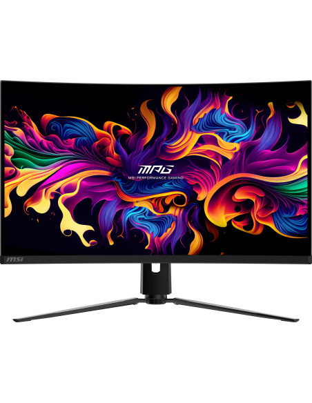 Monitor, MSI, MPG 321CURX QD-OLED, 31.5", Gaming/Curved/4K, Panel QD-OLED, 3840x2160, 16:9, 240 Hz, 0.03 ms, MPG321CURXQD-OLED