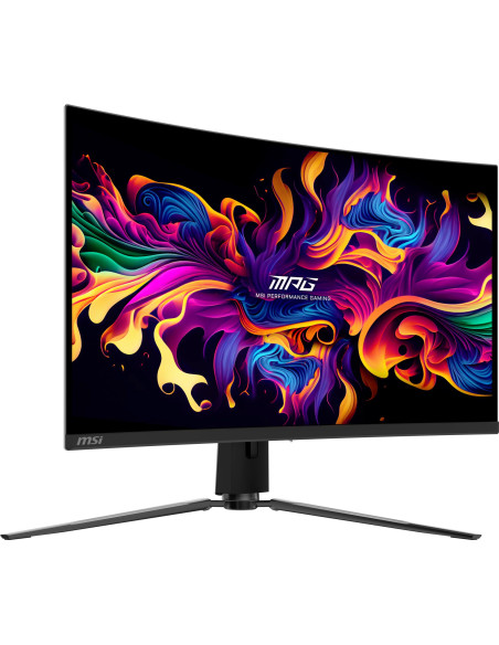 Monitor, MSI, MPG 321CURX QD-OLED, 31.5", Gaming/Curved/4K, Panel QD-OLED, 3840x2160, 16:9, 240 Hz, 0.03 ms, MPG321CURXQD-OLED