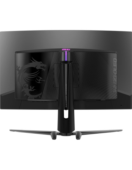 Monitor, MSI, MPG 321CURX QD-OLED, 31.5", Gaming/Curved/4K, Panel QD-OLED, 3840x2160, 16:9, 240 Hz, 0.03 ms, MPG321CURXQD-OLED
