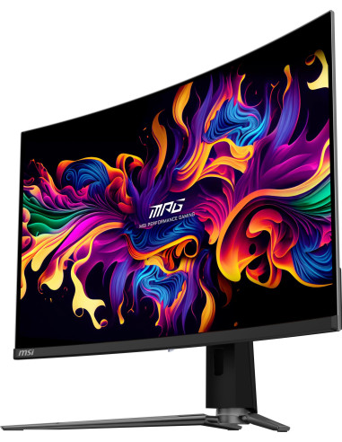 Monitor, MSI, MPG 321CURX QD-OLED, 31.5", Gaming/Curved/4K, Panel QD-OLED, 3840x2160, 16:9, 240 Hz, 0.03 ms, MPG321CURXQD-OLED