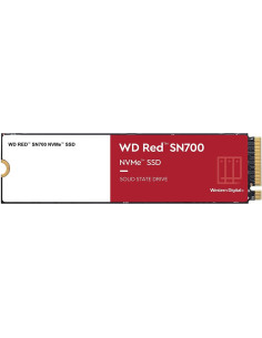 SSD, SANDISK, Red SN700, POWERED BY SANDISK, 500GB, M.2, NVMe, Write speed 2600 MBytes/sec, Read speed 3430 MBytes/sec, WDS500G