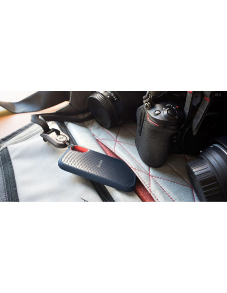 External SSD, SANDISK, Extreme, 1TB, Write speed 1000 MBytes/sec, Read speed 1050 MBytes/sec, SDSSDE61-1T00-G25