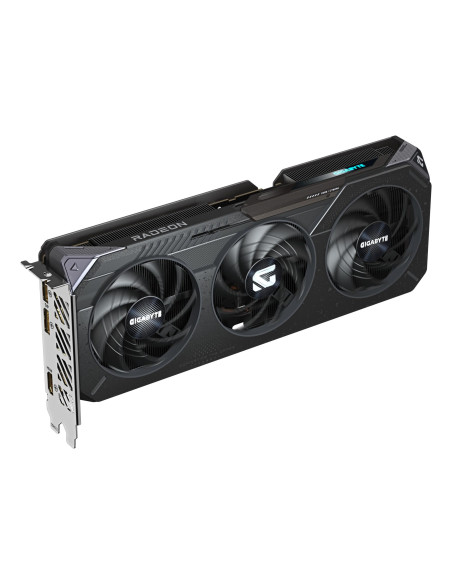Graphics Card, GIGABYTE, AMD, Radeon RX 9060 XT, 16 GB, GDDR6, 128 bit, PCI Express x16 5.0, Active, GV-R9060XTGAMING-16GD1.0