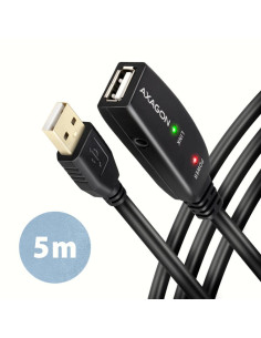 CABLE USB2.0 A-M/A-F ACTIVE/5M ADR-205 AXAGON