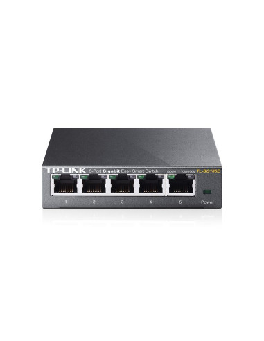 Switch, TP-LINK, 5x10Base-T / 100Base-TX / 1000Base-T, TL-SG105E
