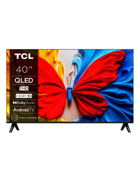TV Set, TCL, 40 ", Full HD, 1920 x 1080 pixels, Flat, 16:9, QLED, 40V5C