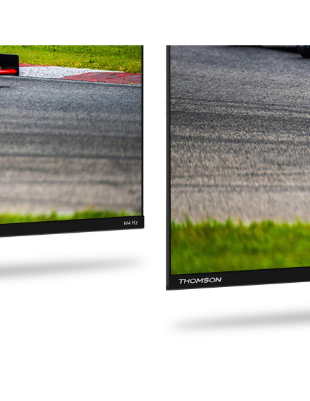 TV Set, THOMSON, 50", 4K/Smart, QLED, 3840x2160, Wireless LAN, Bluetooth, Google TV, Black, 50QG7C14