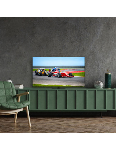 TV Set, THOMSON, 50", 4K/Smart, QLED, 3840x2160, Wireless LAN, Bluetooth, Google TV, Black, 50QG7C14