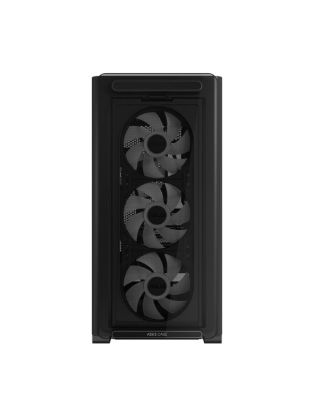 Case, ASUS, A23 PLUS, MidiTower, Case product features Transparent panel, MicroATX, MiniITX, Colour Black, A23PLUSTG/ARGBBLACK