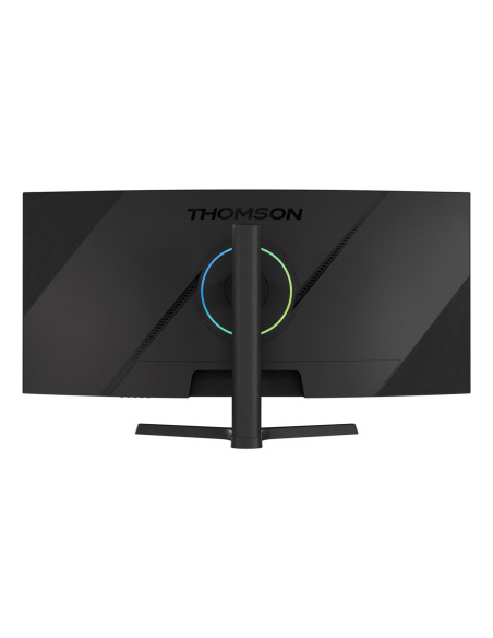 LCD Monitor, THOMSON, 34 ", 3440 x 1440 pixels, UltraWide Quad HD, LCD, Curved, M34QG7Y14C