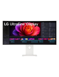 LCD Monitor, LG, 40 ", 5120 x 2160 pixels, WUHD, Native aspect ratio 21:9, Curved, 40U990A-W