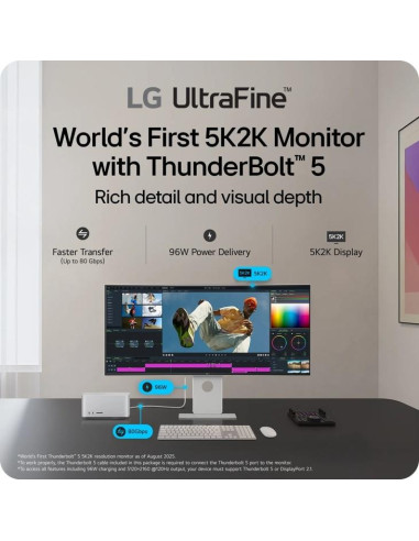 LCD Monitor, LG, 40 ", 5120 x 2160 pixels, WUHD, Native aspect ratio 21:9, Curved, 40U990A-W