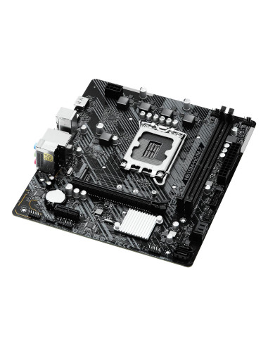 Mainboard, ASROCK, Intel H610, LGA1700, Micro-ATX, Memory DDR4, Memory slots 2, 1xPCI-Express 3.0 1x, 1xPCI-Express 4.0 16x, 1x