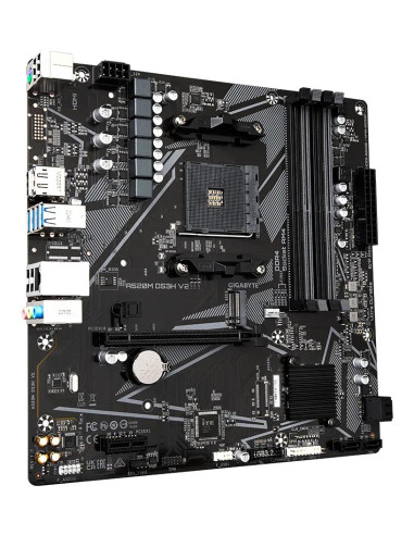 Mainboard, GIGABYTE, AMD A520, SAM4, Micro-ATX, Memory DDR4, Memory slots 4, A520MDS3HV2