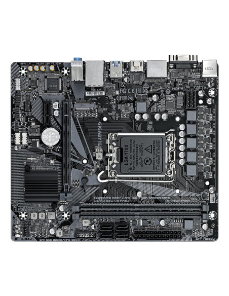 Mainboard, GIGABYTE, Intel H610, LGA1700, Micro-ATX, Memory DDR4, Memory slots 2, 1xPCI-Express 3.0 1x, 1xPCI-Express 4.0 16x, 
