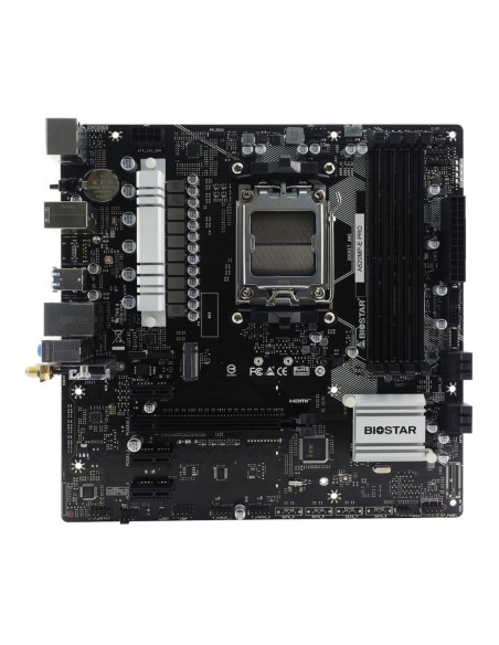 Mainboard, BIOSTAR, AMD A620, SAM5, Micro-ATX, Memory DDR5, Memory slots 4, 1xPCI-Express 3.0 1x, 2xPCI-Express 4.0 1x, 1xPCI-E