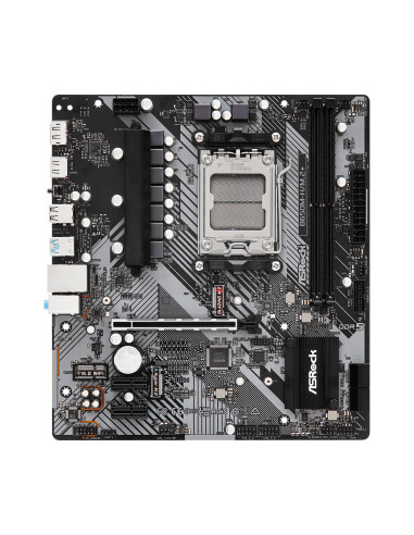 Mainboard, ASROCK, AMD B650, SAM5, Micro-ATX, Memory DDR5, Memory slots 2, 1xPCI-E, 2xPCI-Express 4.0 1x, 1xPCI-Express 4.0 16x