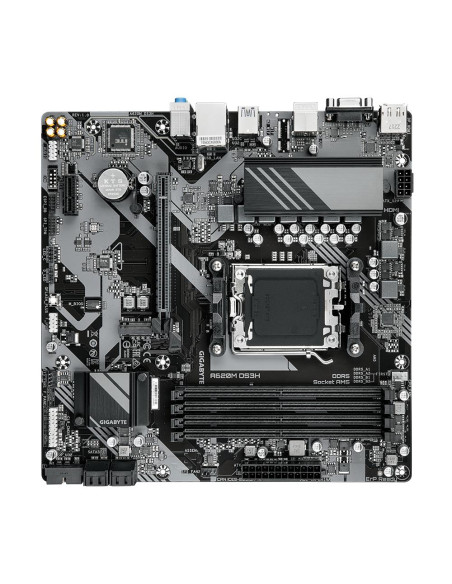 Mainboard, GIGABYTE, AMD A620, Socket AM5, micro ATX, RAM DDR5-SDRAM, 4xSlots, 1xPCI Express x1 slots, 1xPCI Express x16 slots,