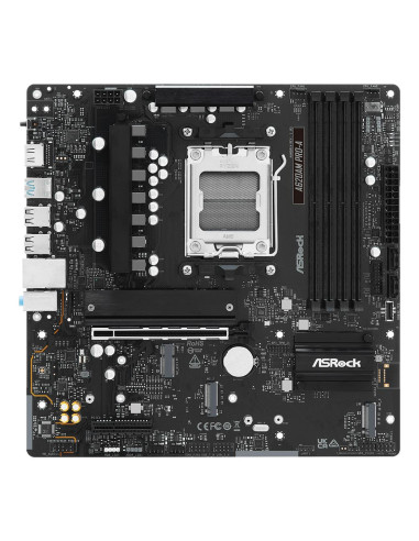 Mainboard, ASROCK, AMD A620, Socket AM5, micro ATX, RAM DDR5-SDRAM, 4xSlots, On-board graphics card Yes, 3xNumber of M.2 (M) sl