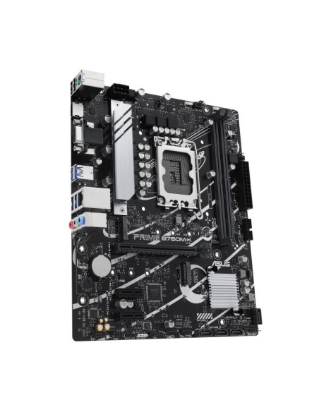 Mainboard, ASUS, Intel B760 Express, LGA1700, Micro-ATX, Memory DDR5, Memory slots 2, 2xPCI-Express 4.0 1x, 1xPCI-Express 4.0 1