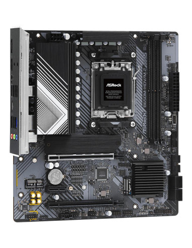 Mainboard, ASROCK, AMD B650, SAM5, Micro-ATX, Memory DDR5, Memory slots 2, 1xPCI-Express 4.0 1x, 2xPCI-Express 4.0 16x, 1xM.2, 
