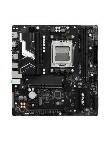 Mainboard, ASROCK, AMD B850, SAM5, Micro-ATX, Memory DDR5, Memory slots 2, B850M-XR2.0
