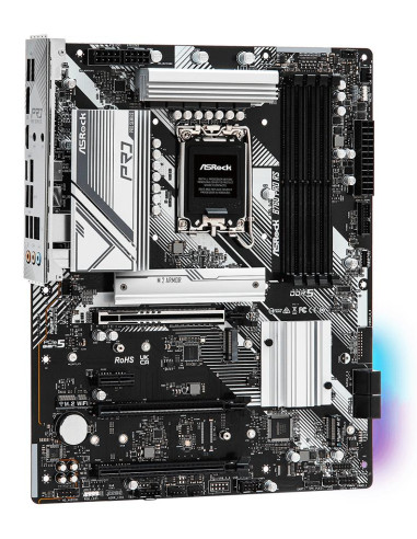 Mainboard, ASROCK, Intel B760 Express, LGA1700, ATX, Memory DDR5, Memory slots 4, 1xPCI-Express 3.0 1x, 1xPCI-Express 3.0 16x, 