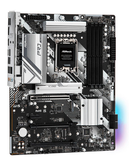 Mainboard, ASROCK, Intel B760 Express, LGA1700, ATX, Memory DDR5, Memory slots 4, 1xPCI-Express 3.0 1x, 1xPCI-Express 3.0 16x, 