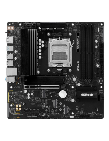 Mainboard, ASROCK, AMD B850, SAM5, Micro-ATX, Memory DDR5, Memory slots 4, 1xPCI-Express 4.0 4x , 1xPCI-Express 5.0 16x, 1xM.2,