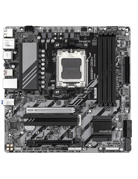 Mainboard, GIGABYTE, AMD B850, Socket AM5, micro ATX, RAM DDR5-SDRAM, 4xSlots, 2xNumber of M.2 (M) slots, B850MDS3H1.2