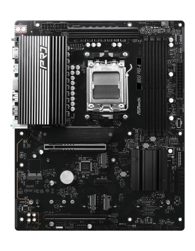 Mainboard, ASROCK, AMD B850, SAM5, ATX, Memory DDR5, Memory slots 4, 1xPCI-Express 4.0 16x, 1xPCI-Express 5.0 16x, 1xM.2, 1xHDM