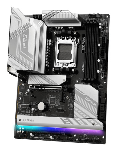 Mainboard, ASROCK, AMD B850, SAM5, ATX, Memory DDR5, Memory slots 4, 1xPCI-Express 4.0 16x, 1xPCI-Express 5.0 16x, 1xM.2, 1xHDM