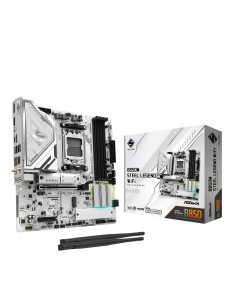 Mainboard, ASROCK, AMD B850, SAM5, Micro-ATX, Memory DDR5, Memory slots 4, 4xPCI-Express 4.0 4x , 1xPCI-Express 5.0 16x, 1xM.2,