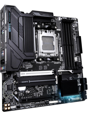 Mainboard, GIGABYTE, AMD B850, Socket AM5, micro ATX, RAM DDR5-SDRAM, 4xSlots, Wi-Fi Yes, Bluetooth Yes, 2xNumber of M.2 (M) sl