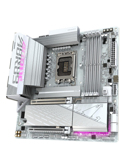 Mainboard, GIGABYTE, Intel B860 Express, LGA1851, Micro-ATX, Memory DDR5, 1xPCI-Express 16x, 3xM.2, 1xHDMI, 1xDisplayPort, 4xUS