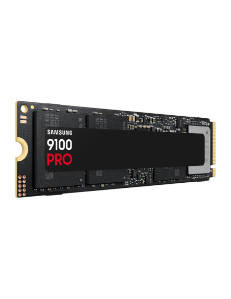SSD, SAMSUNG, 9100 PRO, 2TB, M.2, PCIe Gen5, NVMe, TLC, Write speed 13400 MBytes/sec, Read speed 14700 MBytes/sec, 2.38mm, TBW 
