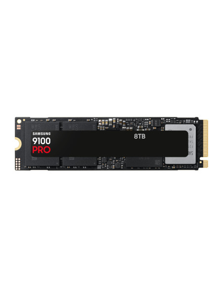 SSD, SAMSUNG, 9100 PRO, 8TB, M.2, NVMe, TLC, Write speed 13400 MBytes/sec, Read speed 14800 MBytes/sec, 3.88mm, TBW 4800 TB, MZ