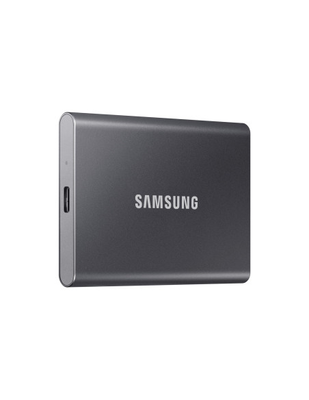 External SSD, SAMSUNG, T7, 2TB, USB 3.2, Write speed 1000 MBytes/sec, Read speed 1050 MBytes/sec, MU-PC2T0T/WW