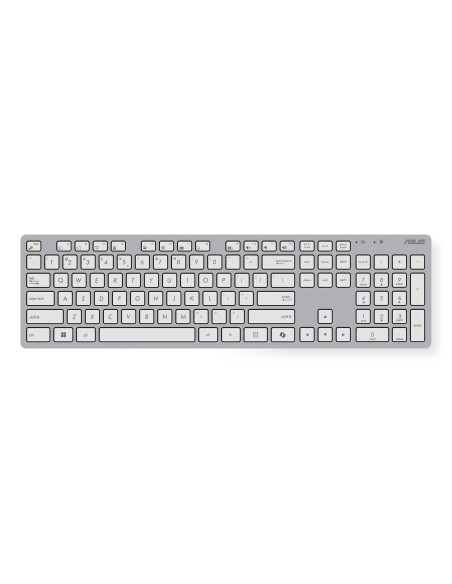 KEYBOARD +MOUSE WRL OPT. W5000/WHITE 90XB0430-BKM3A0 ASUS