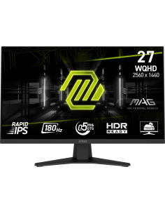 LCD Monitor, MSI, MAG 274QF, 27", Gaming, Matte, Panel IPS, 2560x1440, 16:9, 180Hz, 0.5 ms, Colour Black, MAG274QF