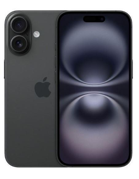MOBILE PHONE IPHONE 16/128GB BLACK MYE73 APPLE
