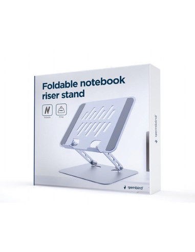NB ACC RISER STAND FOLDABLE/SPACE GREY NBS-D1-04 GEMBIRD