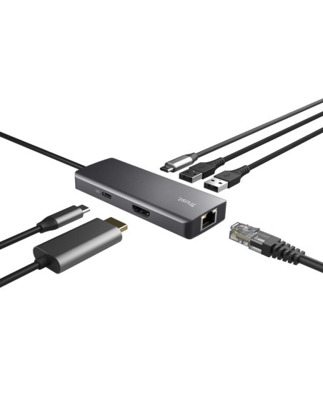 ADAPTER USB-C DALYX 6-IN-1/24968 TRUST
