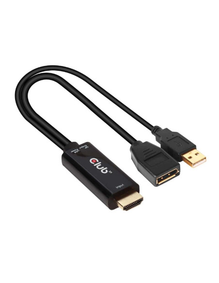 I/O ADAPTER HDMI TO DP/ACTIVE M/F CAC-1331 CLUB3D