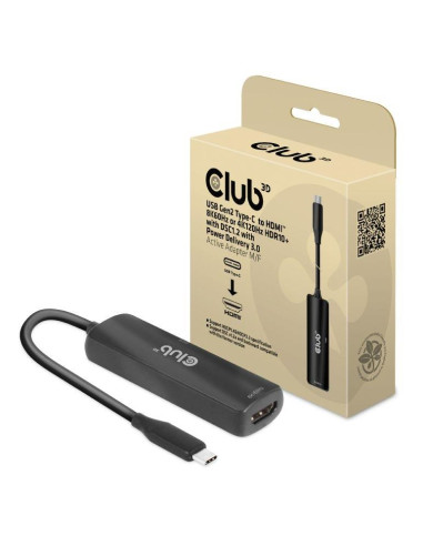 I/O ADAPTER USB-C TO HDMI/M/F CAC-1588 CLUB3D