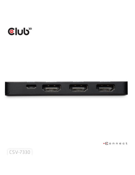 I/O ADAPTER DP TO HDMI TRIPLE/CSV-7330 CLUB3D