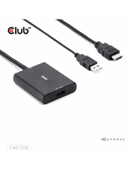 I/O ADAPTER DP TO USB/HDMI/M/F CAC-1335 CLUB3D