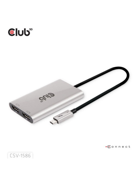 I/O ADAPTER THUNDERBOLT TO DP/CSV-1586 CLUB3D