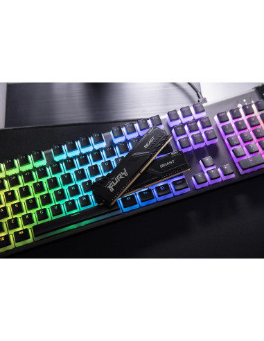 MEMORY DIMM 16GB PC25600 DDR4/KIT2 KF432C16BBK2/16 KINGSTON